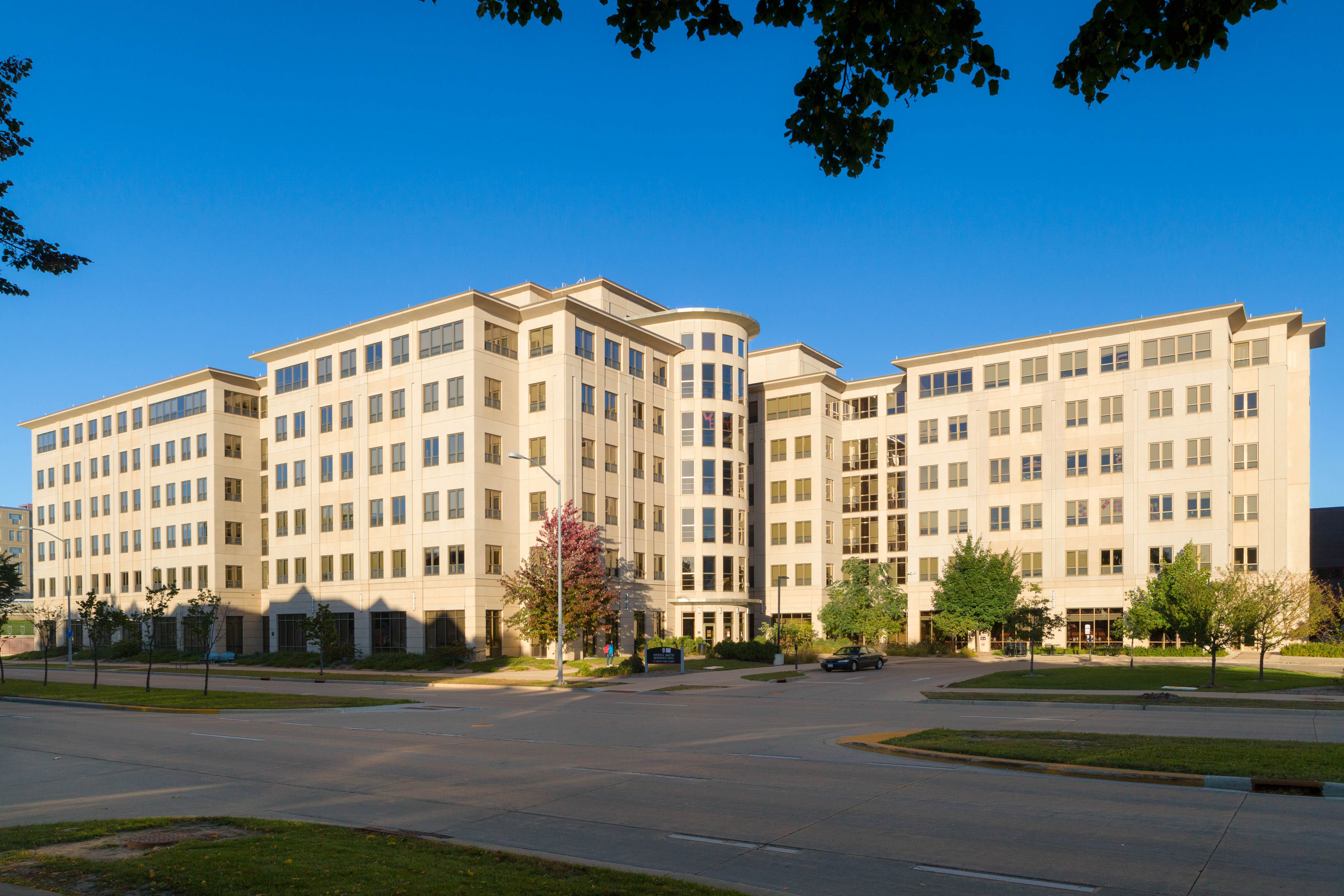 Exterior of Smith Residence Hall