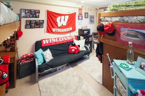 Best Room Contest finalists' room in Sellery Hall