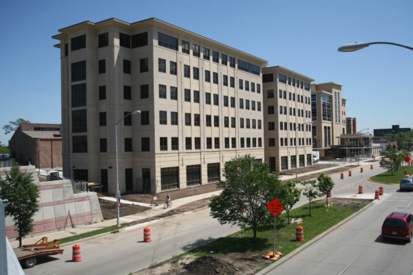 Smith Residence Hall construction in 2006