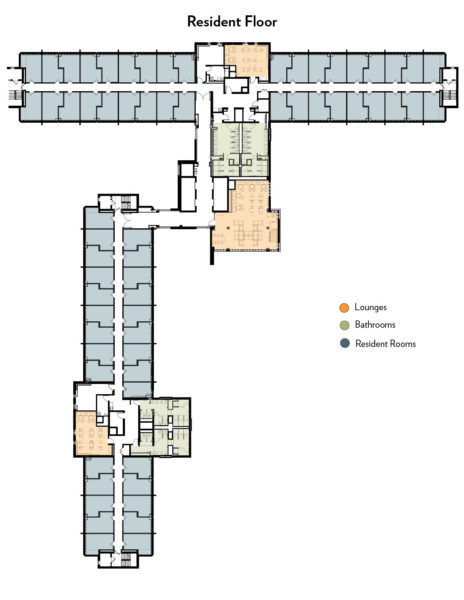 Witte resident floor plan