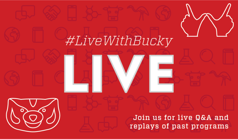 LiveWithBucky Live - Join us for live Q&A and replays of past programs
