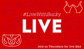 #LiveWithBucky Live - join us Thursdays for live Q&A