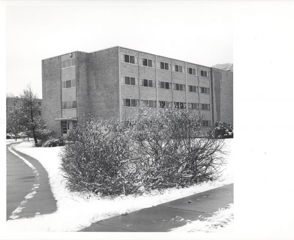 Bradley Hall in winter