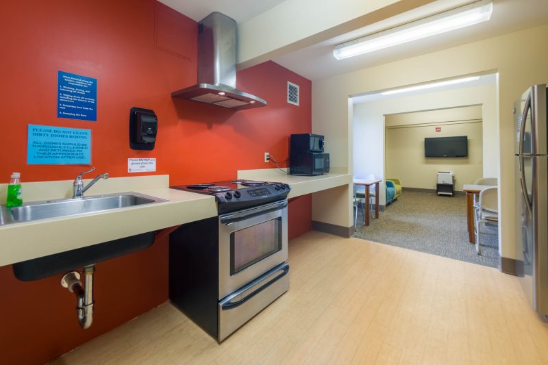 Merit floor kitchen and lounge