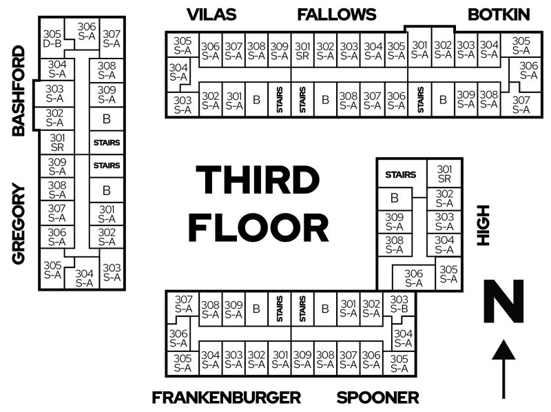 Tripp third floor