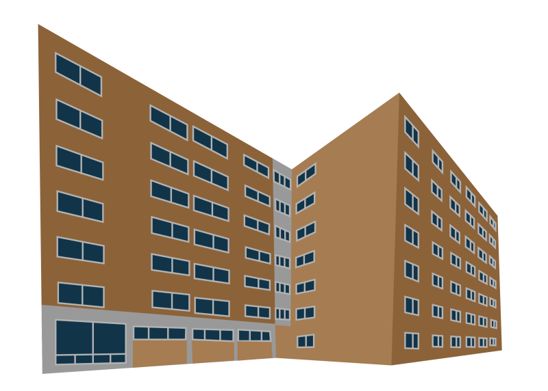 Digital drawing of Lowell Center