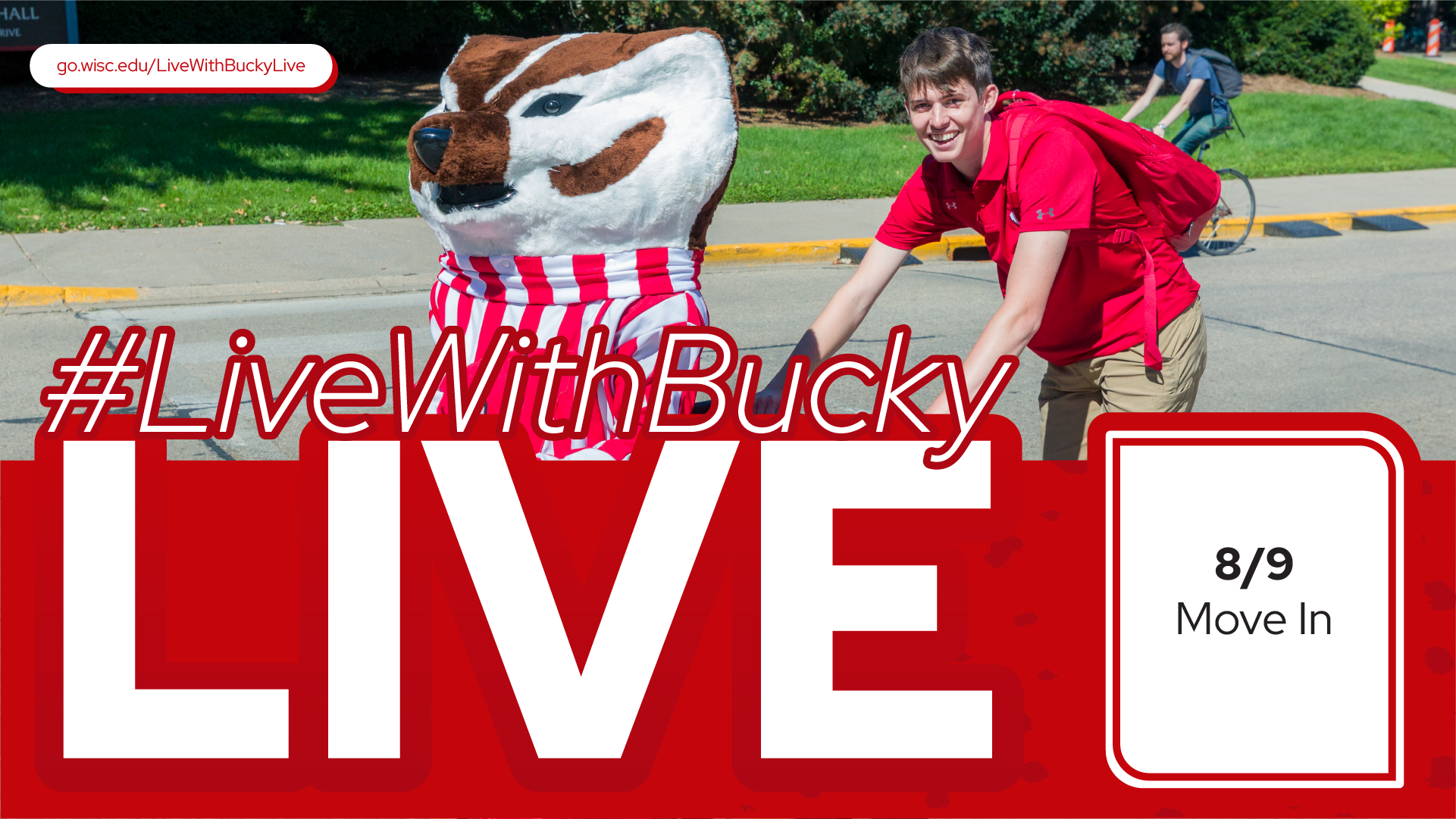 #LiveWithBucky Live move-in thumbnail