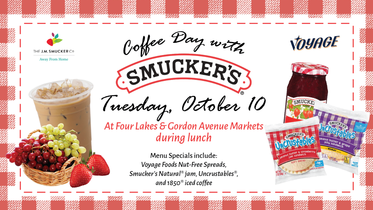 Coffee Day with Smuckers – University Housing – UW–Madison