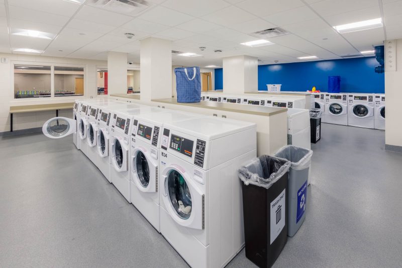 Laundry room in Sellery Residence Hall