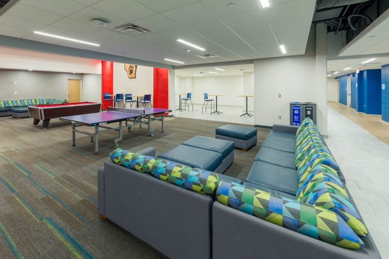 Lower Level in Sellery Residence Hall