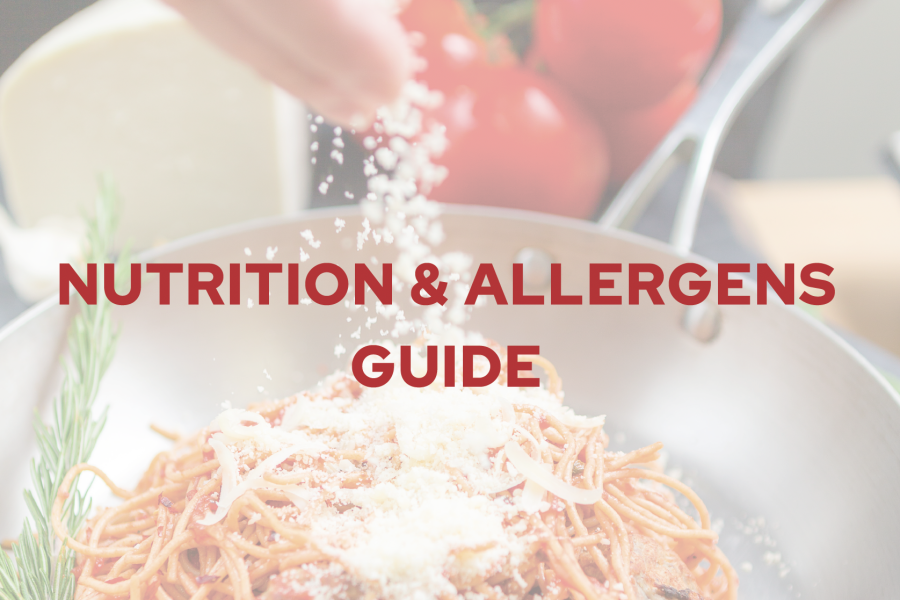 nutrition and allergens guide