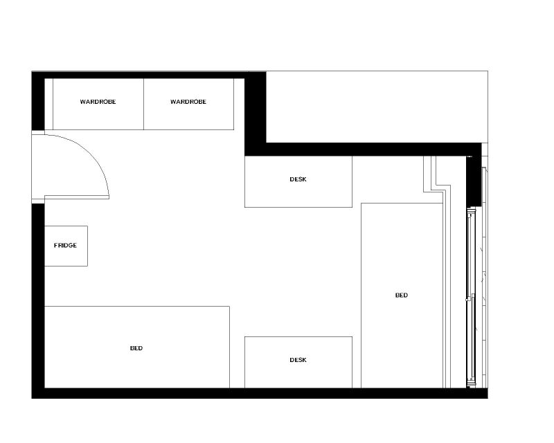 Sellery 2-Window Double room furniture